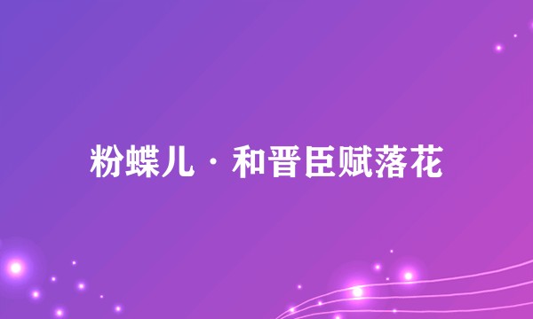 粉蝶儿·和晋臣赋落花