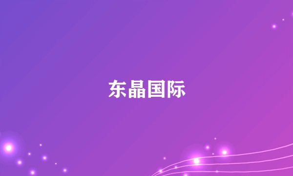 东晶国际