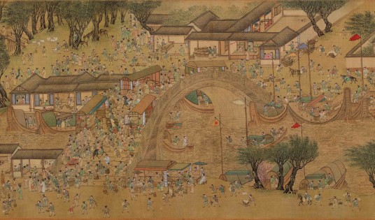清明上河图(仇英创作绘画作品)