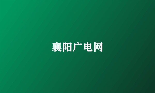 襄阳广电网