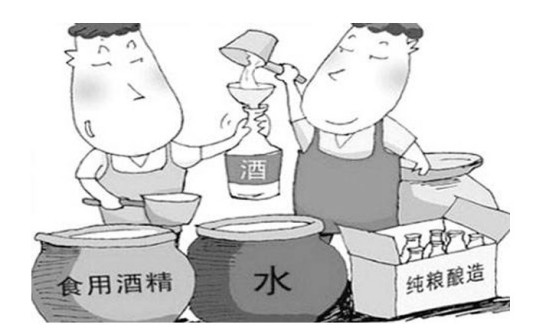 勾兑白酒