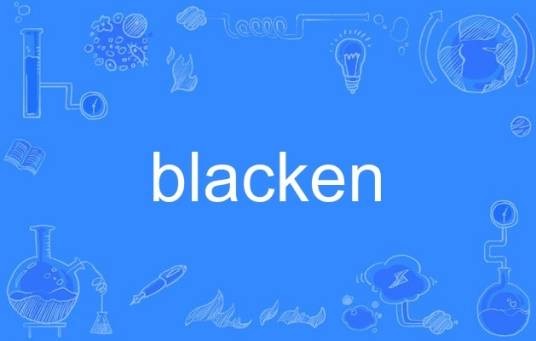 blacken