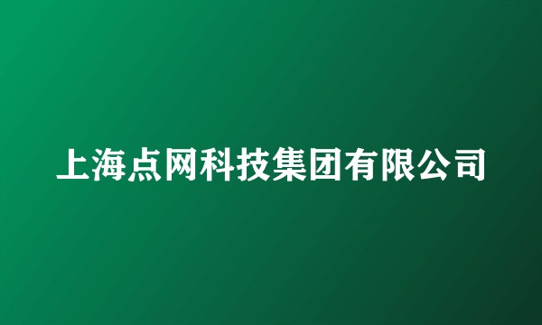 上海点网科技集团有限公司