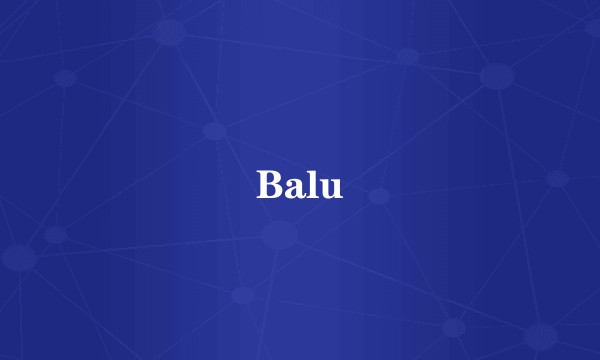 Balu