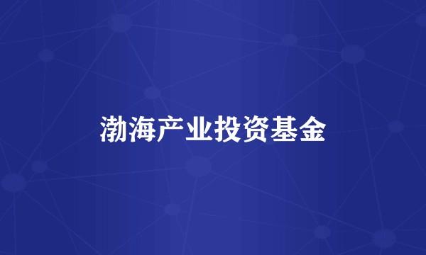 渤海产业投资基金