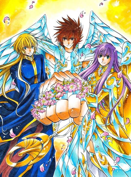 圣斗士星矢 THE LOST CANVAS 冥王神话(车田正美原作、手代木史织作画的漫画)