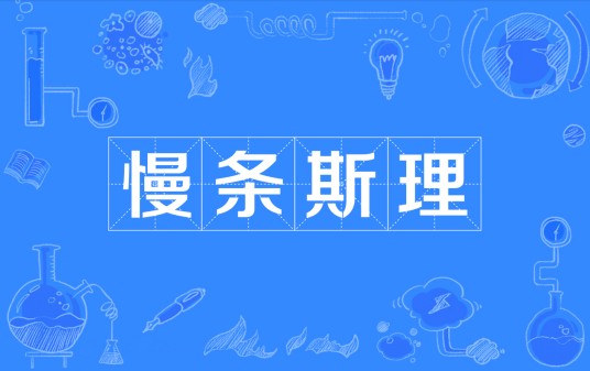 慢条斯理（汉语成语）
