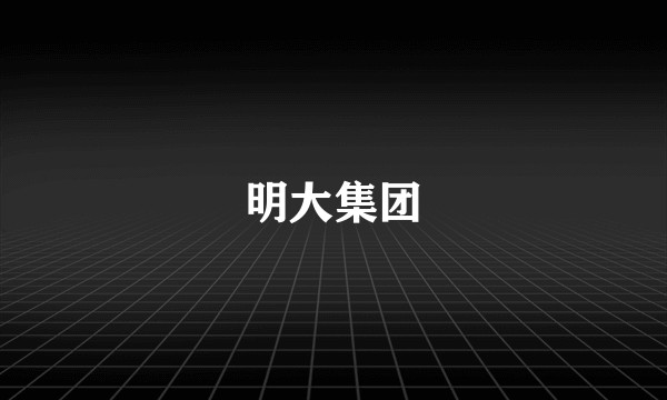 明大集团