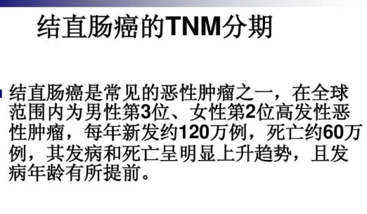 结肠癌TNM分期