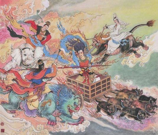三大士(神仙小说《封神演义》中的人物)