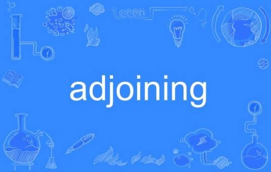 adjoining