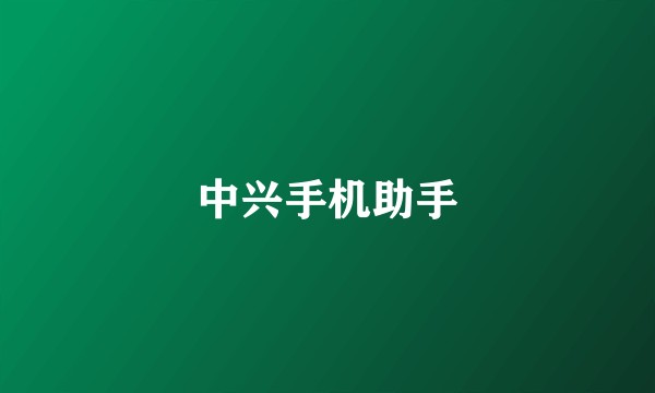 中兴手机助手