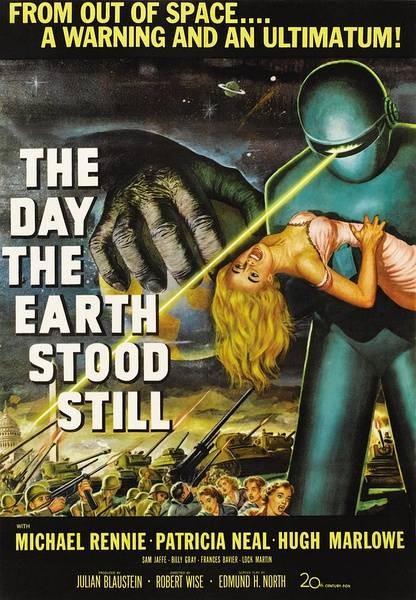 地球停转之日（美国1951年罗伯特·怀斯执导剧情惊悚科幻电影）