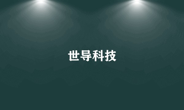 世导科技