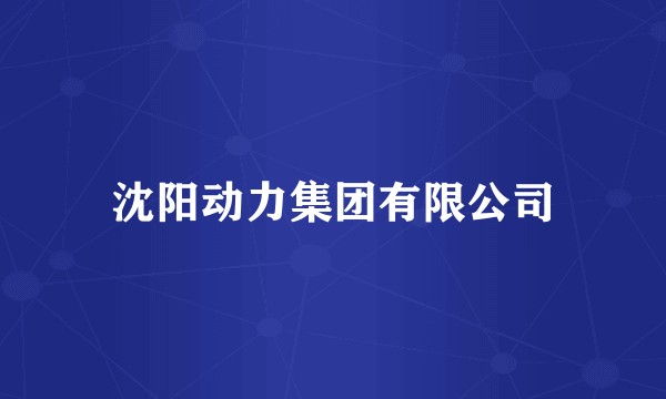 沈阳动力集团有限公司
