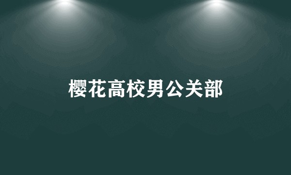 樱花高校男公关部