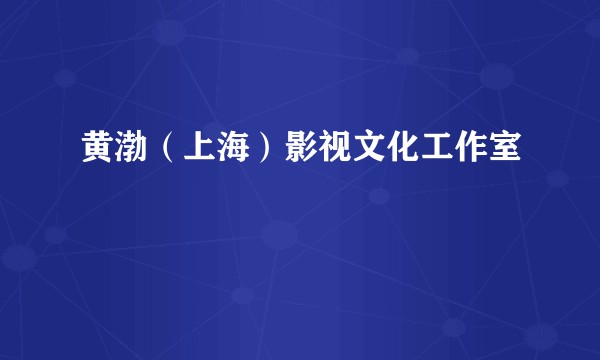 黄渤（上海）影视文化工作室