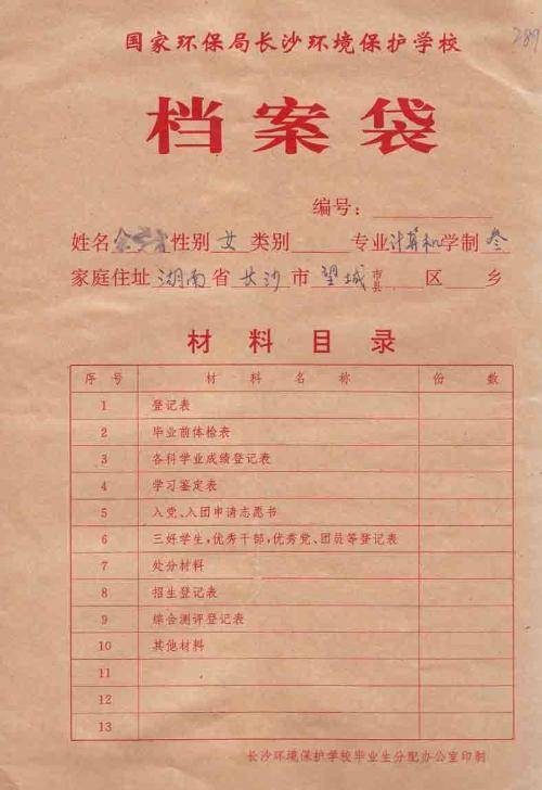 档案管理费