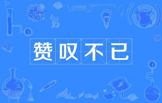 赞叹不已