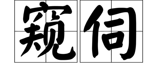 窥伺