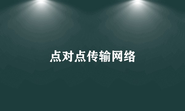 点对点传输网络