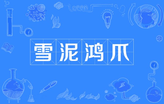 雪泥鸿爪（汉语成语）
