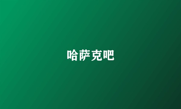 哈萨克吧