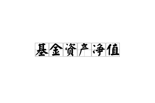基金资产净值
