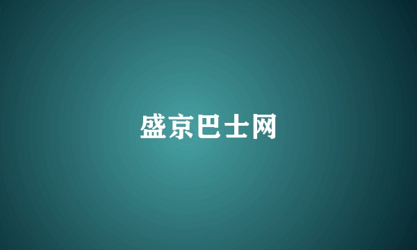 盛京巴士网