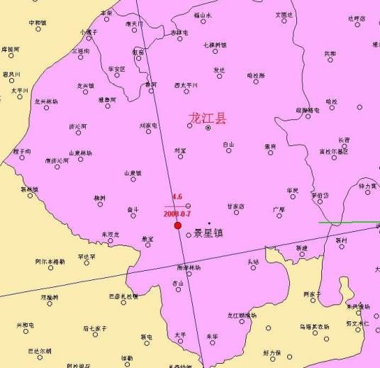 龙江地震