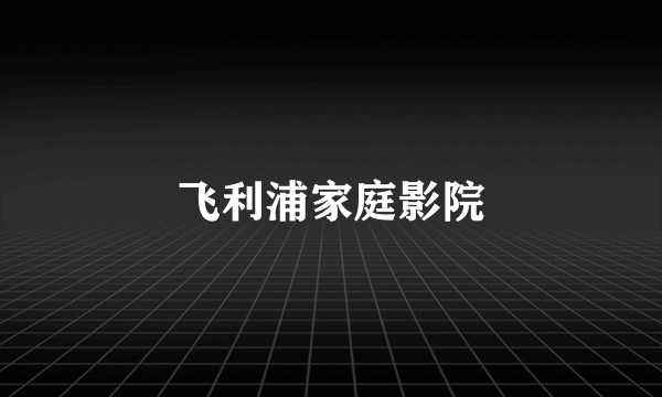 飞利浦家庭影院