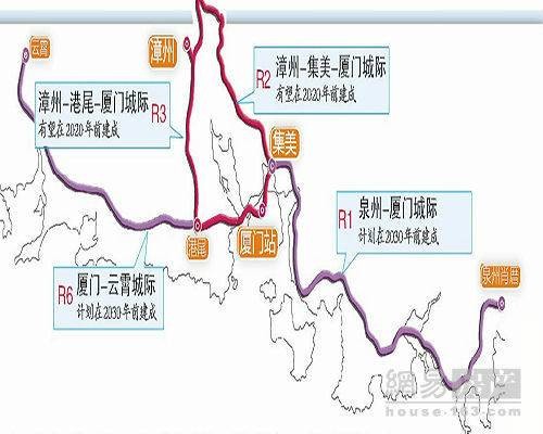 厦漳泉城际轨道R3线