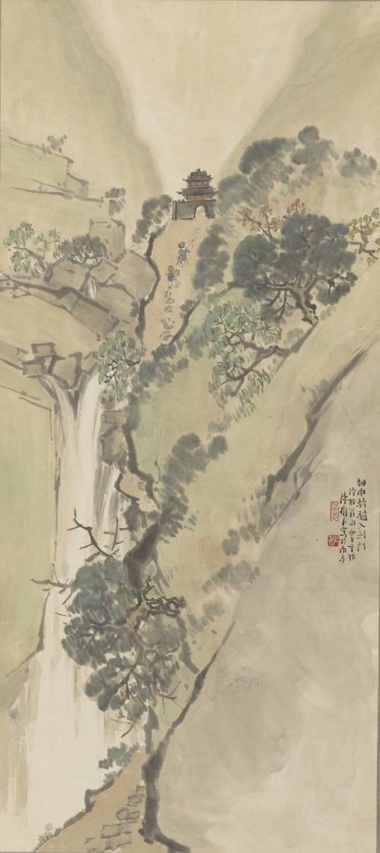 细雨骑驴入剑门