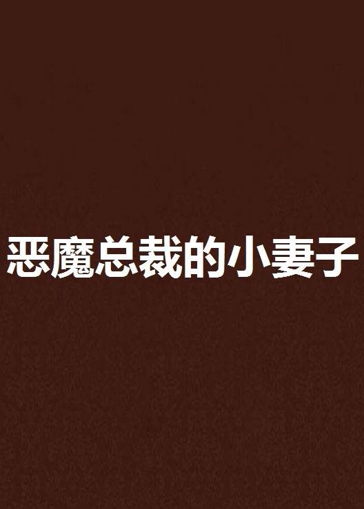 恶魔总裁的小妻子