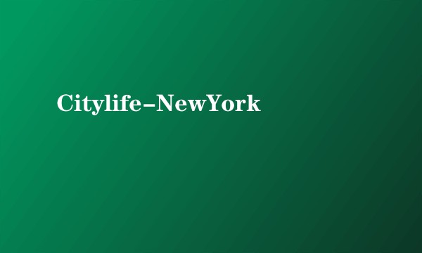 Citylife-NewYork