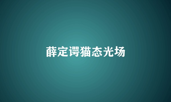 薛定谔猫态光场