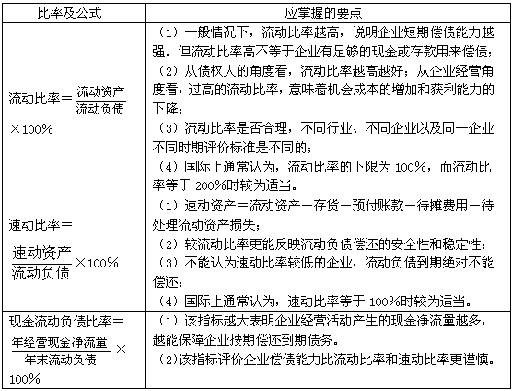 长期偿债能力