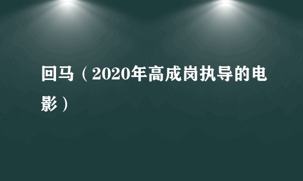 回马（2020年高成岗执导的电影）