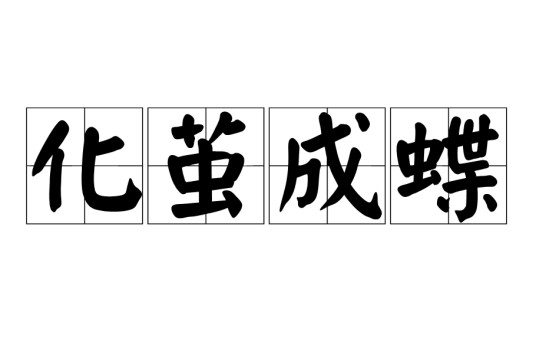 化茧成蝶（汉语词语）