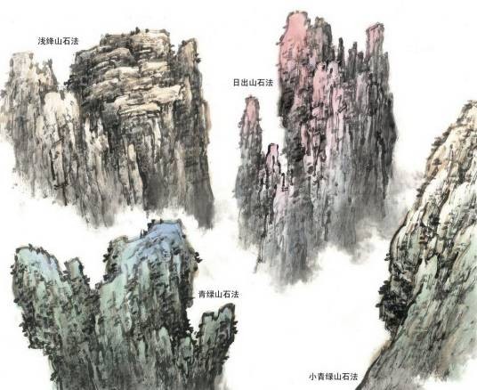 国画技法(因毛笔而产生的用笔、用墨的技法)