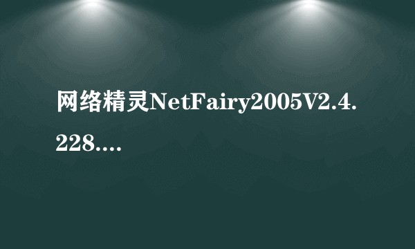 网络精灵NetFairy2005V2.4.228.4Beta1