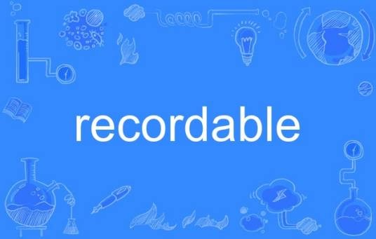 recordable