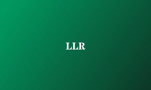 LLR