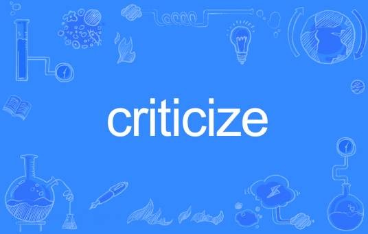 criticize