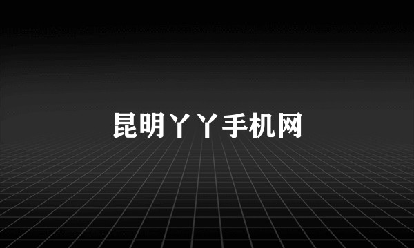 昆明丫丫手机网