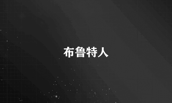 布鲁特人