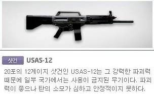 USAS12号自动霰弹枪