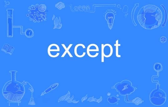 except