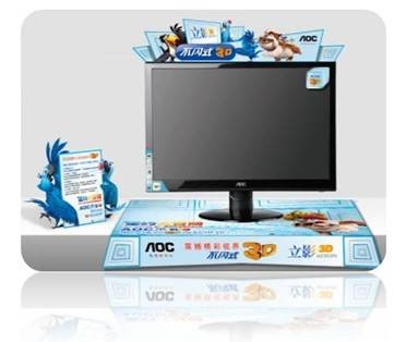 快门式3D显示器