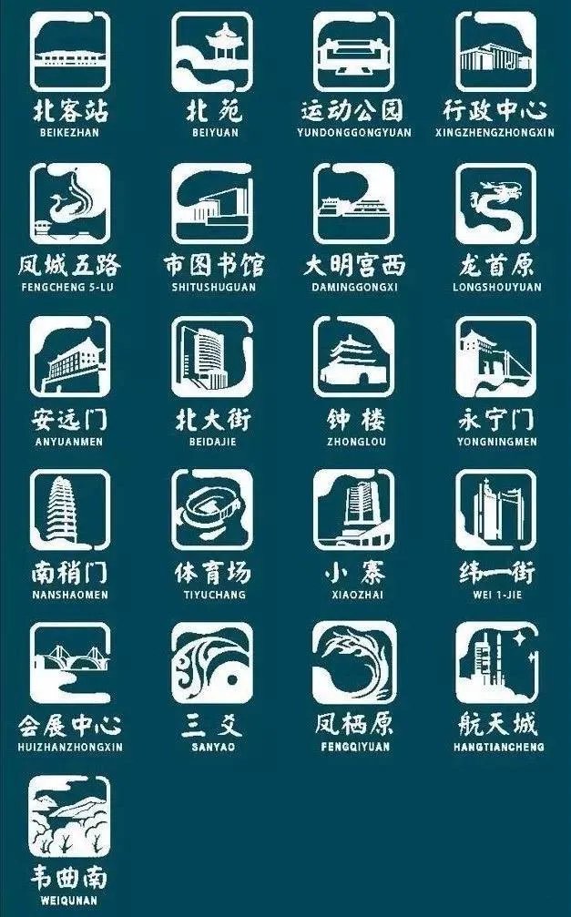 西安的logo标志是什么？